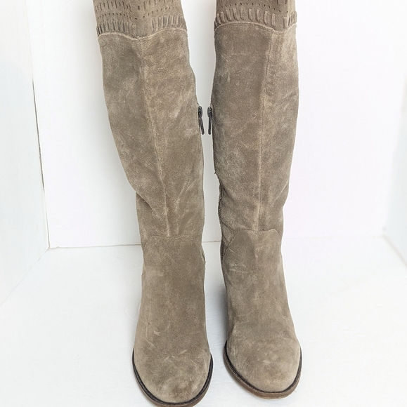 Lucky Brand Kaelyia suede knee high boots - Picture 6 of 16